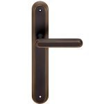 Ιταλικό Πομολό με Πλάκα Chic σε Μπρονζέ Σκούρο 142