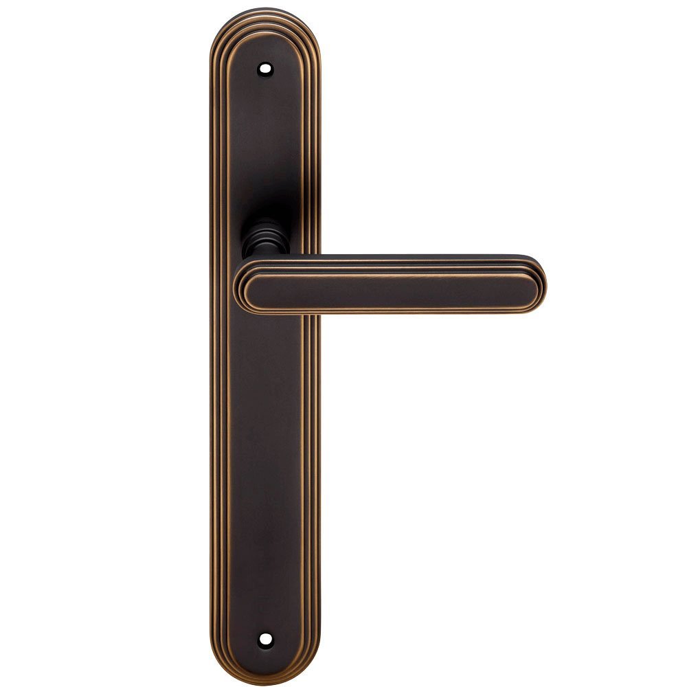 003 linea cali chic 20-2-24 Ιταλικό Πομολό με Πλάκα Chic σε Μπρονζέ Σκούρο 142 - Image 1