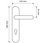 Ιταλικό Πομολό με Πλάκα Beta σε Μπρονζέ 150 - Image 2