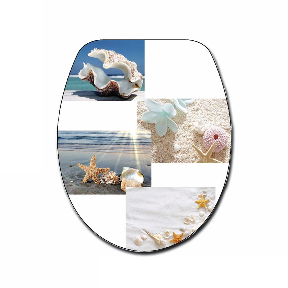 007 kapaki spyr 27-1-25 Καπάκι Λεκάνης Βακελίτης Βαρέως Τύπου 37,1x45,5 εκ Κοχύλια