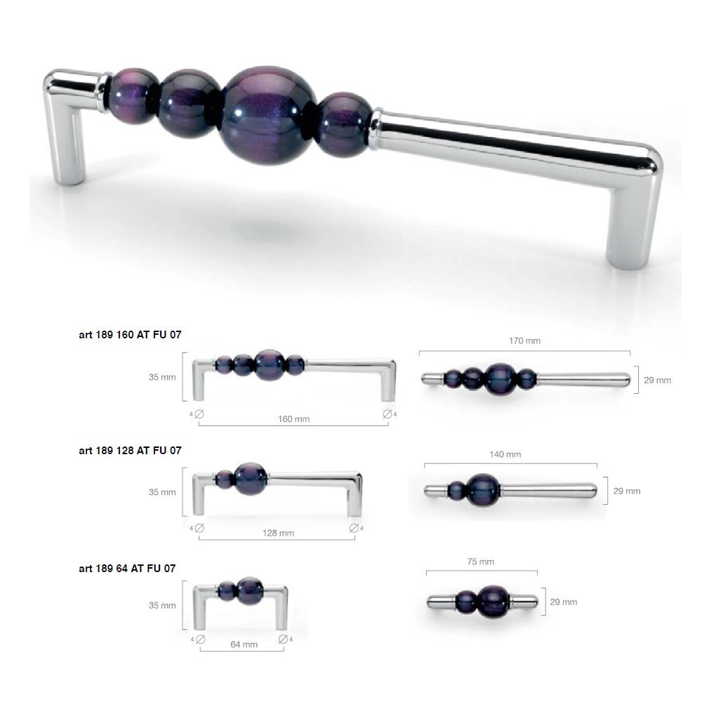 011 frto atomo 19-3-21 Ιταλικό πομολάκι με σμάλτο & γυαλί 011 - Image 1