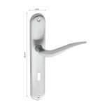 Πόμολο Πόρτας Import Hellas No Ζ-013 Πλάκα