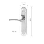 Πόμολο Πόρτας Import Hellas No 582 Νίκελ ματ - Image 2