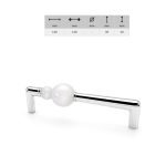 Ιταλικό πομολάκι με σμάλτο & γυαλί 018