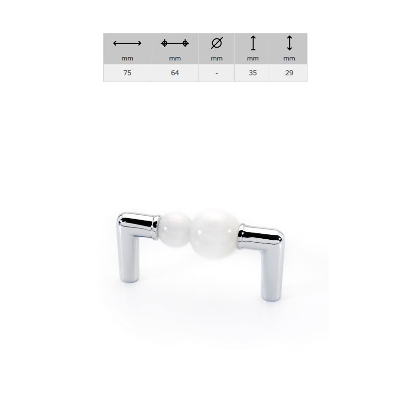 019 frto atomo 19-3-21 Ιταλικό πομολάκι με σμάλτο & γυαλί 019 - Image 1