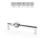 Ιταλικό πομολάκι με σμάλτο & γυαλί 021