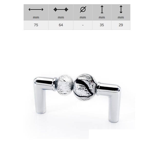 022 frto atomo 19-3-21 Ιταλικό πομολάκι με σμάλτο & γυαλί 022 - Image 1