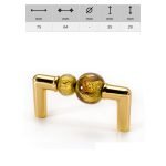 Ιταλικό πομολάκι με σμάλτο & γυαλί 028