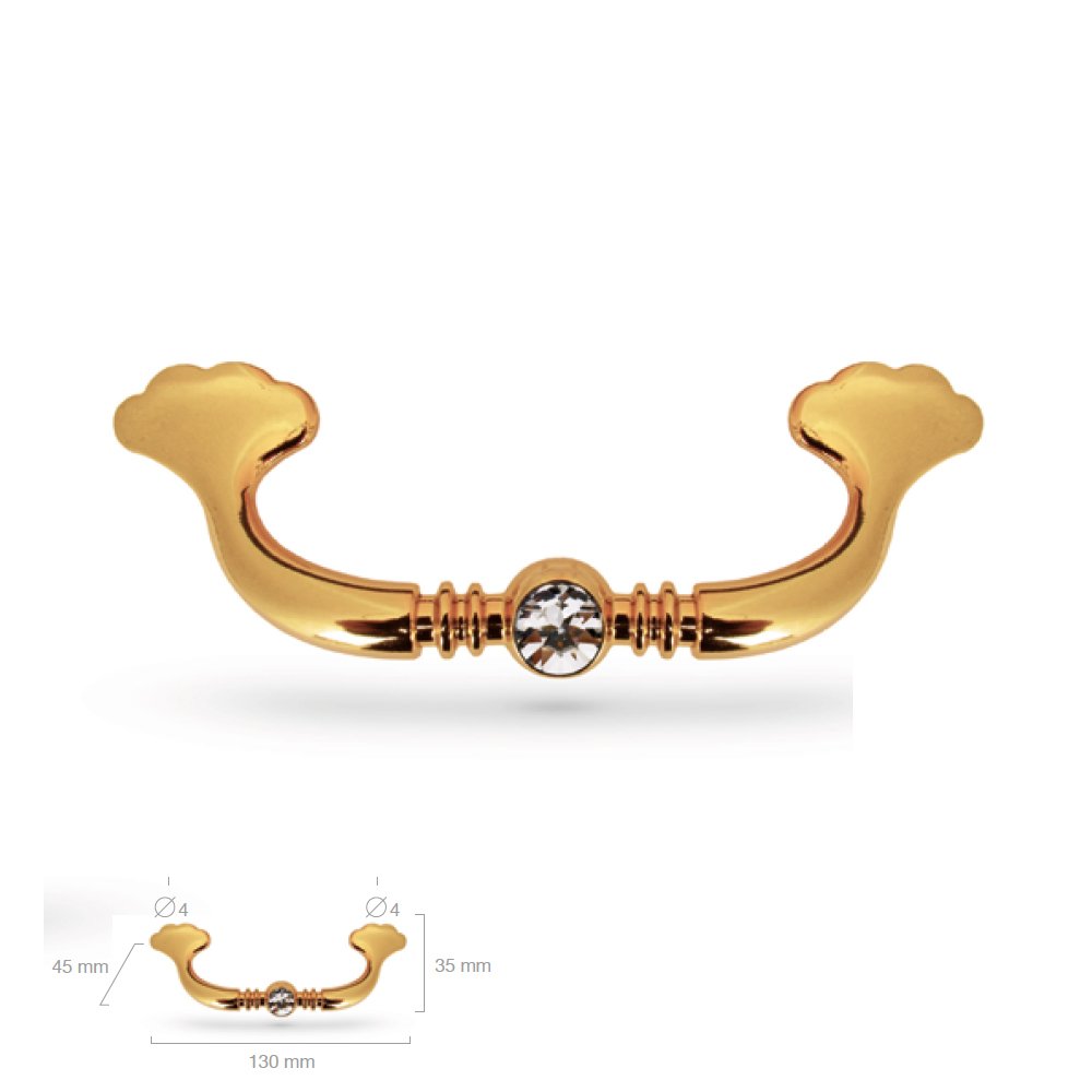 070 frto swar 7-3-21 Ιταλικό πομολάκι με swarovski 070 - Image 1