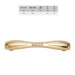 Ιταλικό πομολάκι με swarovski 072