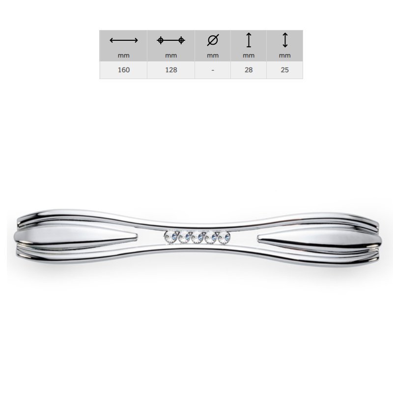 073 frto swar 7-3-21 Ιταλικό πομολάκι με swarovski 073 - Image 1