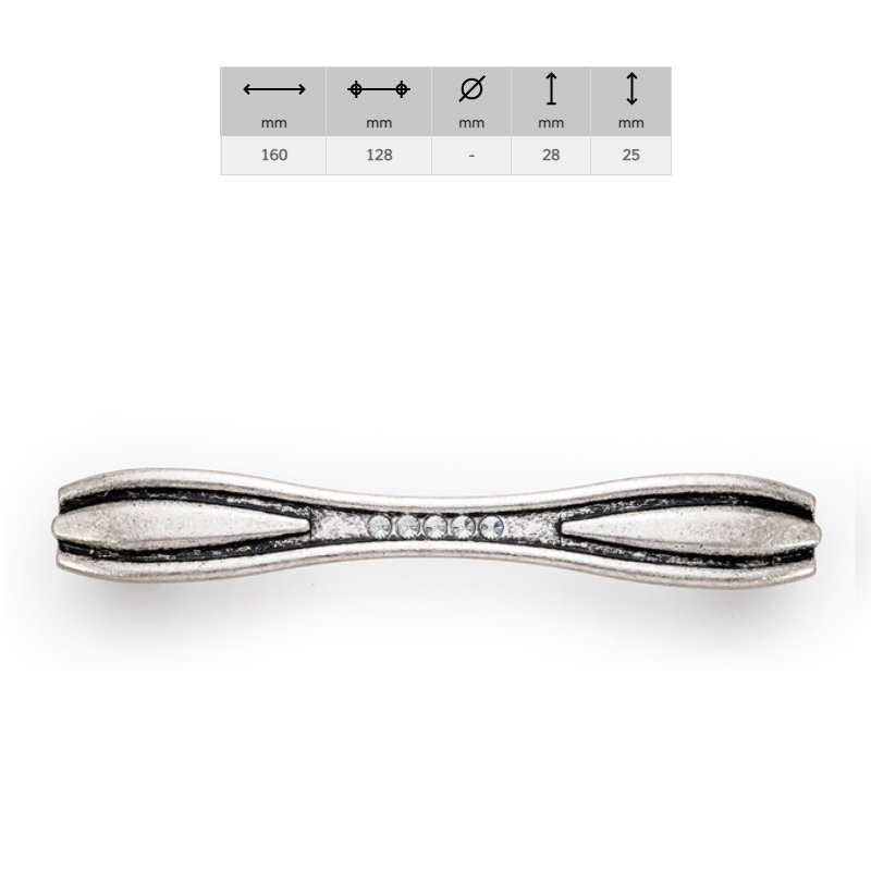 074 frto swar 7-3-21 Ιταλικό πομολάκι με swarovski 074 - Image 1