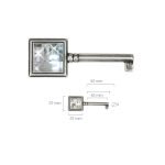 Ιταλικό πομολάκι με swarovski 078