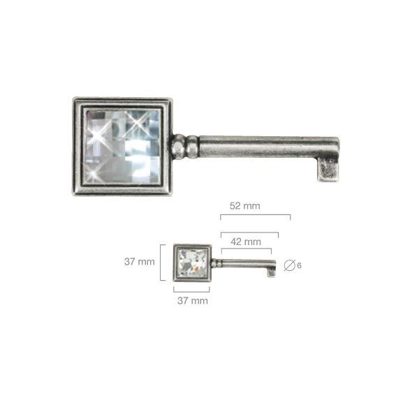 078 frto swar 7-3-21 Ιταλικό πομολάκι με swarovski 078 - Image 1