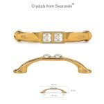 Ιταλικό πομολάκι με swarovski 081