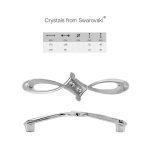 Ιταλικό πομολάκι με swarovski 097