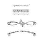 Ιταλικό πομολάκι με swarovski 100