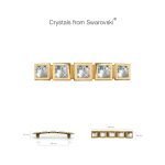 Ιταλικό πομολάκι με swarovski 105