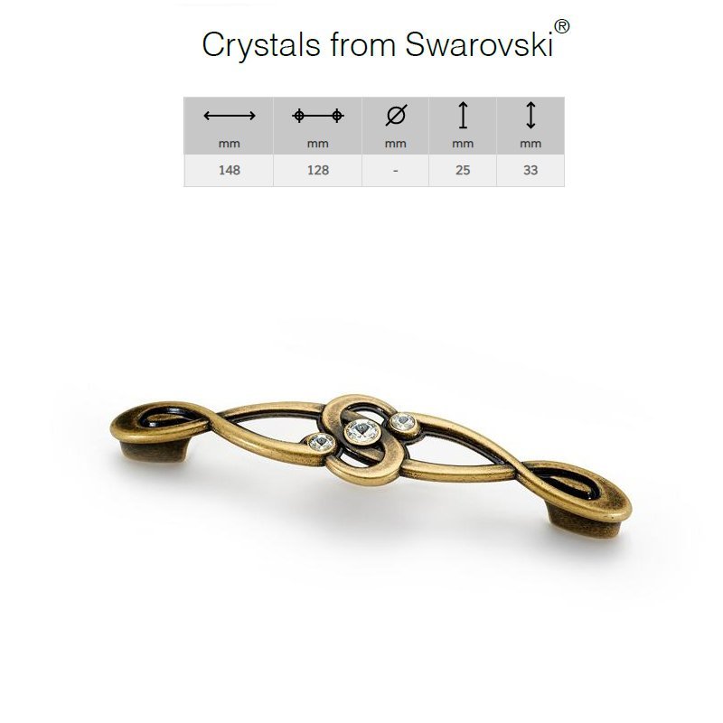 111 frto swar 14-3-21 Ιταλικό πομολάκι με swarovski 111 - Image 1