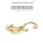 Ιταλικό πομολάκι με swarovski 118