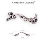 Ιταλικό πομολάκι με swarovski 130