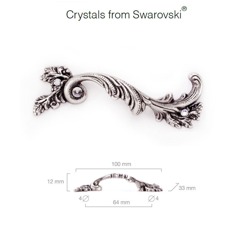 130 frto swar 14-3-21 Ιταλικό πομολάκι με swarovski 130 - Image 1