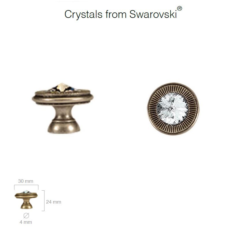 136 frto swar 14-3-21 Ιταλικό πομολάκι με swarovski 136 - Image 1