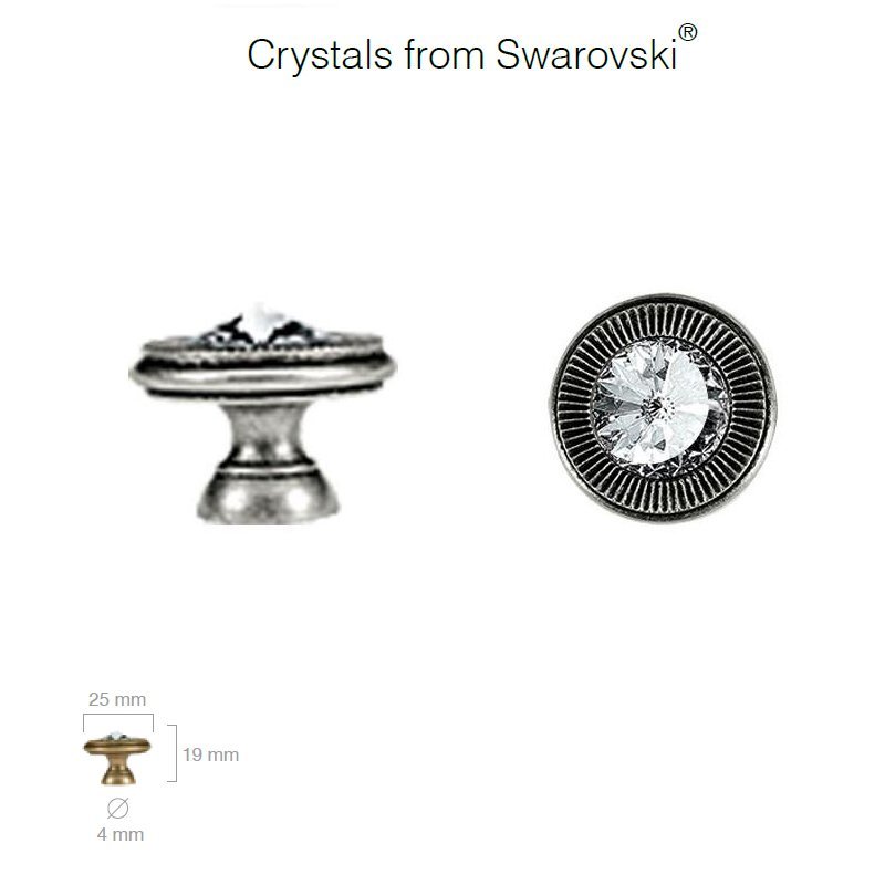 138 frto swar 14-3-21 Ιταλικό πομολάκι με swarovski 138 - Image 1