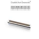 Ιταλικό πομολάκι με swarovski 143