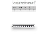 Ιταλικό πομολάκι με swarovski 146