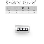 Ιταλικό πομολάκι με swarovski 147