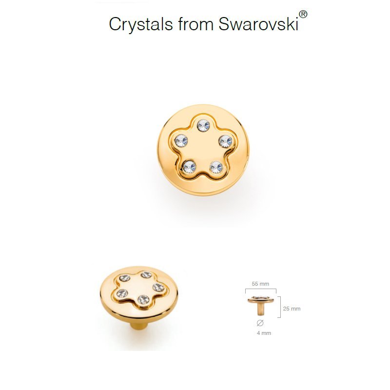 157 frto swar 17-3-21 Ιταλικό πομολάκι με swarovski 157 - Image 1