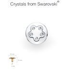 Ιταλικό πομολάκι με swarovski 159