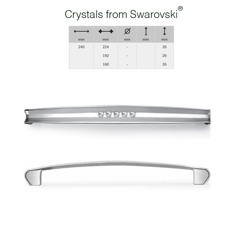 166 frto swar 17-3-21 Ιταλικό πομολάκι με swarovski 166 - Image 1
