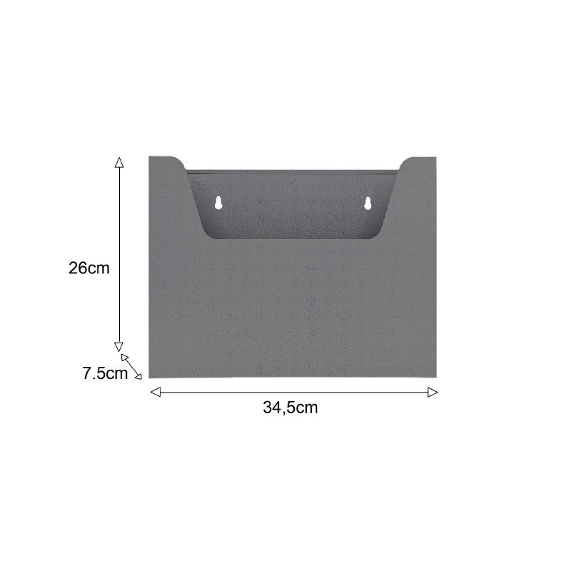 186a import hellas 3-12-23 Κουτί Εντύπων ΤΧ-001 Μεταλλικό Νίκελ Ματ - Image 1