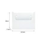 Κουτί Εντύπων 001 Μεταλλικό Λευκό