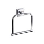 Πετσετοκρεμάστρα κρίκος τετραγ. QUATTRO 4224 Χρωμέ KARAG