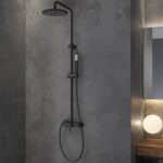 Μπαταρία σταθερού ντους ARTEMIS Nero CF 031M KARAG