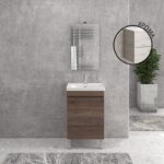 Βάση με ανοιγόμενη πόρτα Ice Oak 8902 NEW SAVA 55 KARAG 51,5x44x63cm