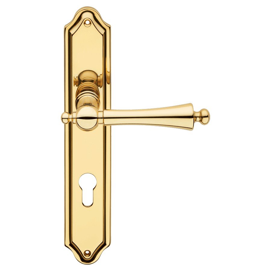 cat-heidi-pl-door-handle Ιταλική Λαβή Heidi σε Επίχρυσο 077 - Image 1