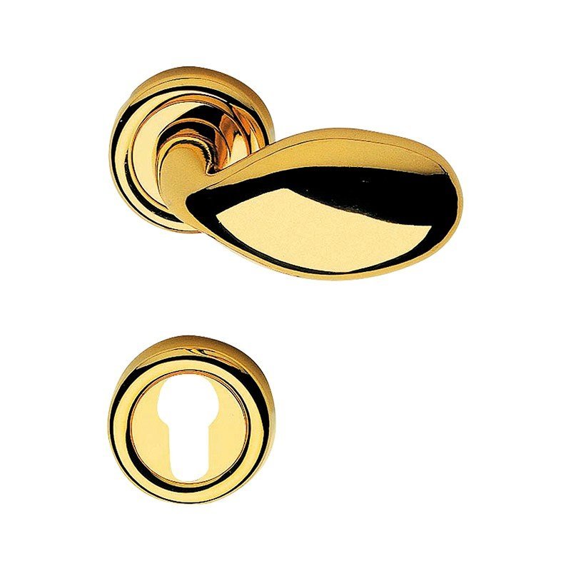 cat-kuba-pomolo-rb103-door-handle Ιταλικό Πόμολο με ροζέτα Kuba σε Τιτάνιο 058 - Image 1