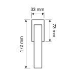 Ιταλικό Γρυλόχερο Aqua σε Ματ Χρώμιο 033 - Image 2
