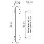 Ιταλική Λαβή Chic σε Μπρονζέ 136 - Image 2