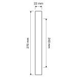 Ιταλική Λαβή Elle-Pelle σε Χρώμιο 003 - Image 2