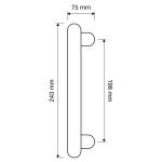 Ιταλική Λαβή Florenzia σε Μπρονζέ 088 - Image 2