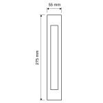 Ιταλική Λαβή εξώπορτας Lady σε Μπρονζέ 054 - Image 2