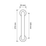 Ιταλική Λαβή Tosca σε Ματ Μπρονζέ 004 - Image 2