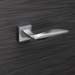 Ιταλικό Πόμολο Aqua με ροζέτα σε Ματ Χρώμιο 035 - Image 5