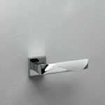 Ιταλικό Πόμολο Duna με ροζέτα σε Χρώμιο 013 - Image 3