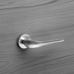 Ιταλικό Πόμολο με ροζέτα Spirit σε Χρώμιο Σατινέ 011 - Image 5